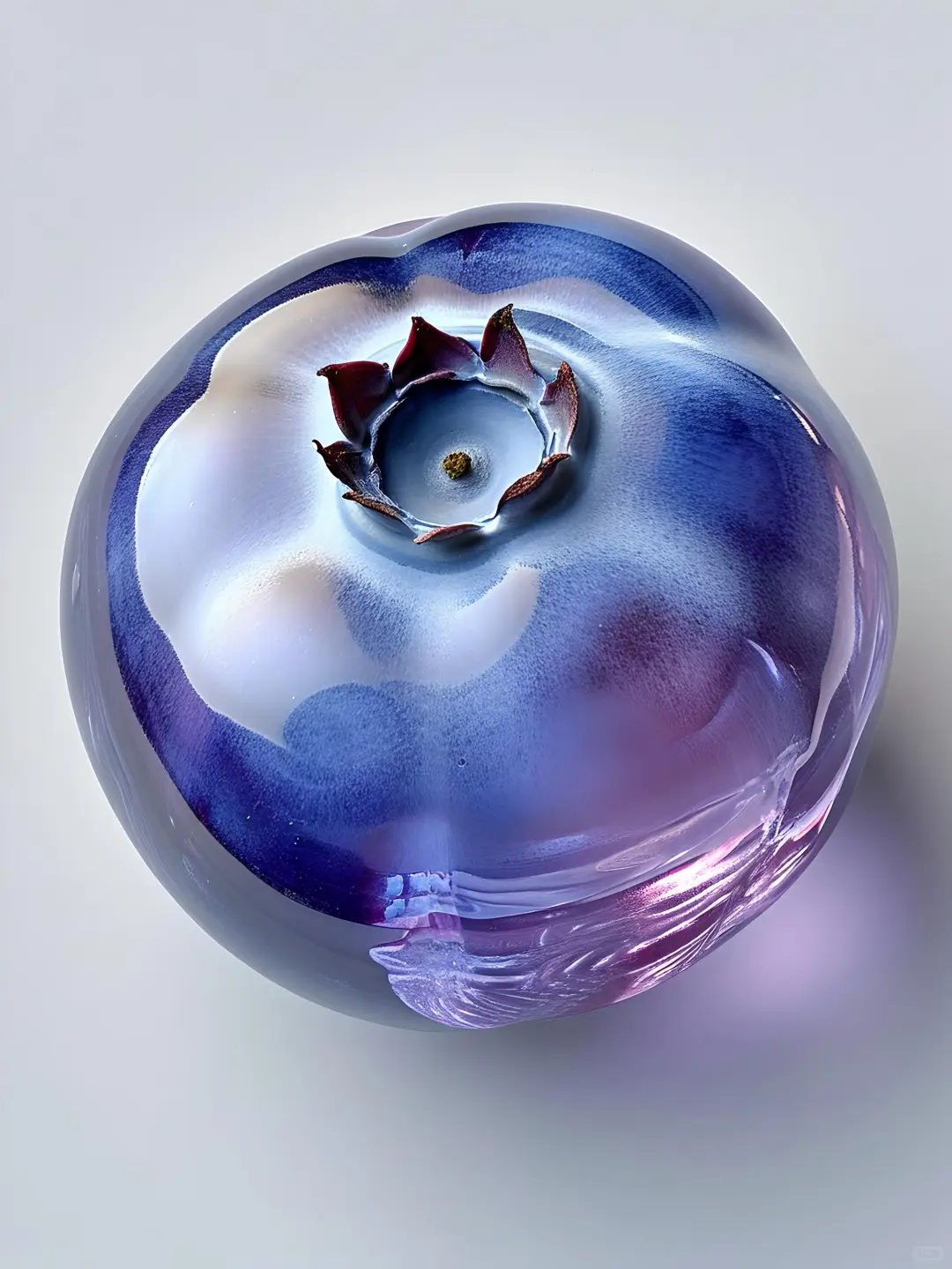 谁能拒绝一个好看的玻璃苹果？