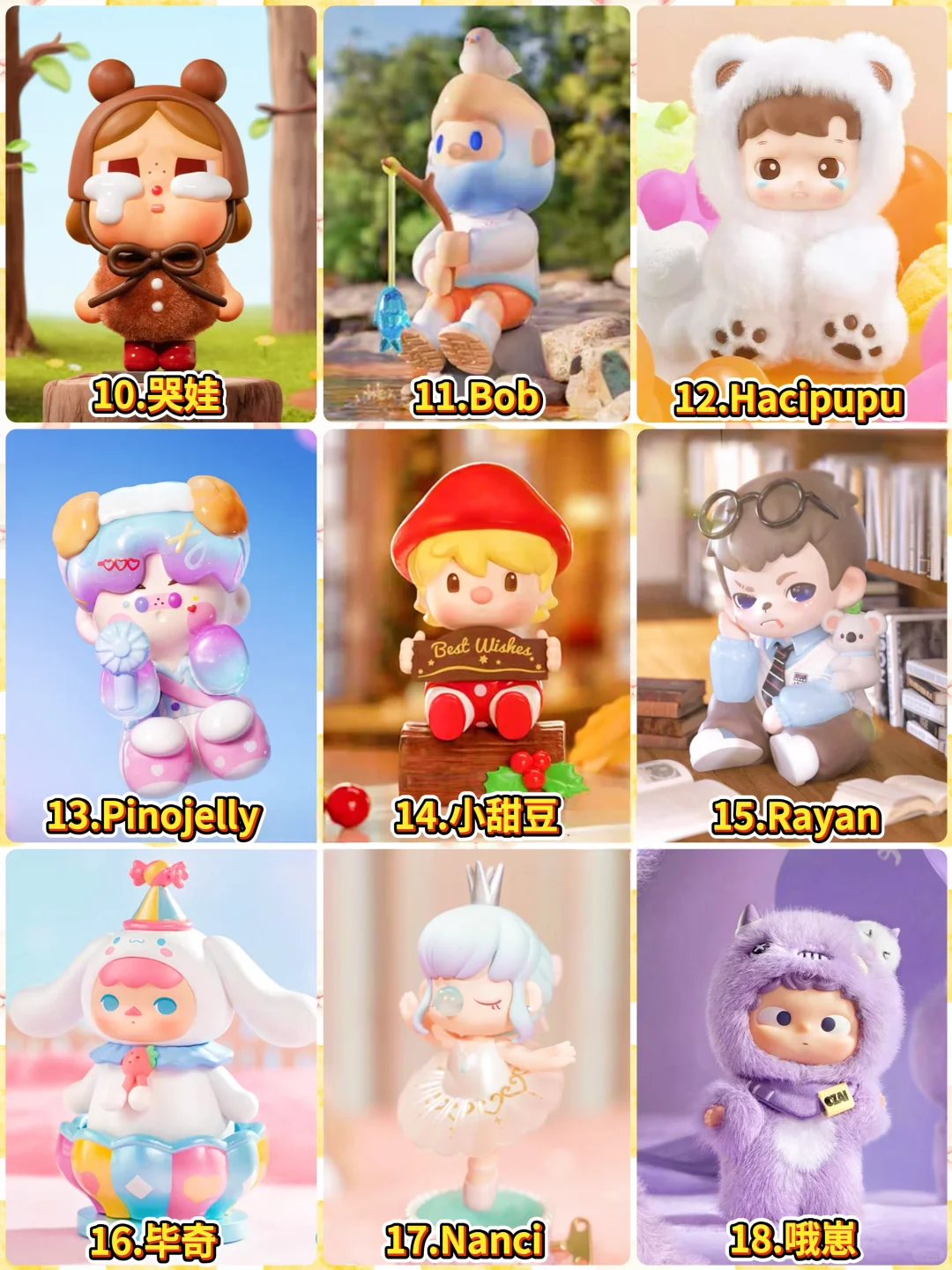 2025潮玩IP封神榜?100个顶流清单｜新手必背