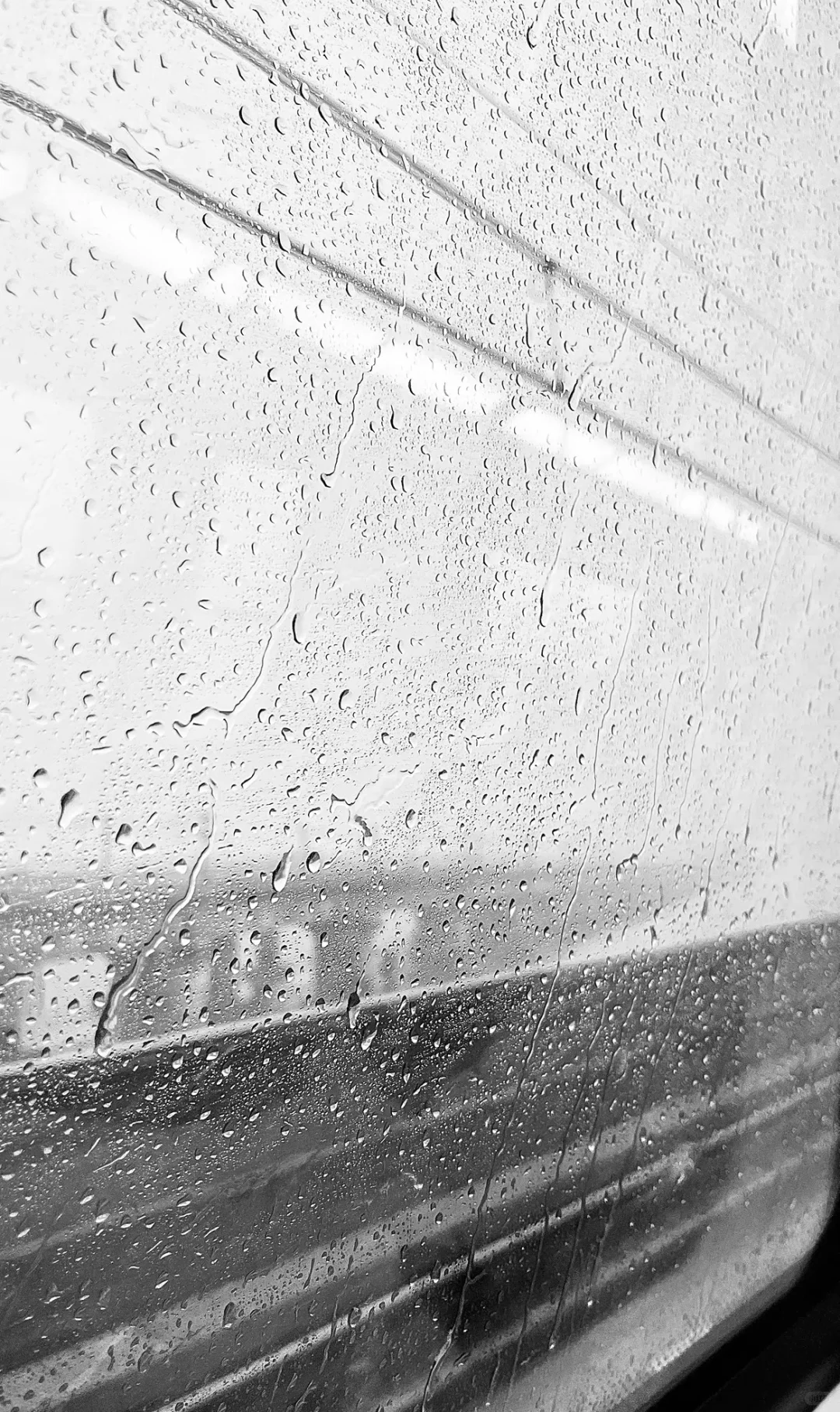 当我拍到雨天的玻璃窗……