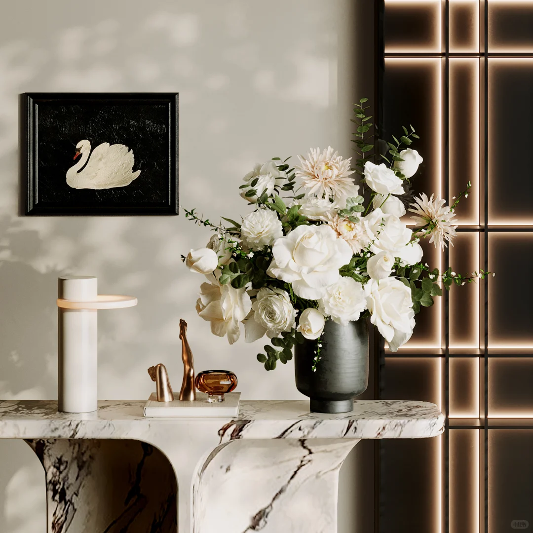 氛围感之神！家居摆件的5种陈列法 | 3d模型