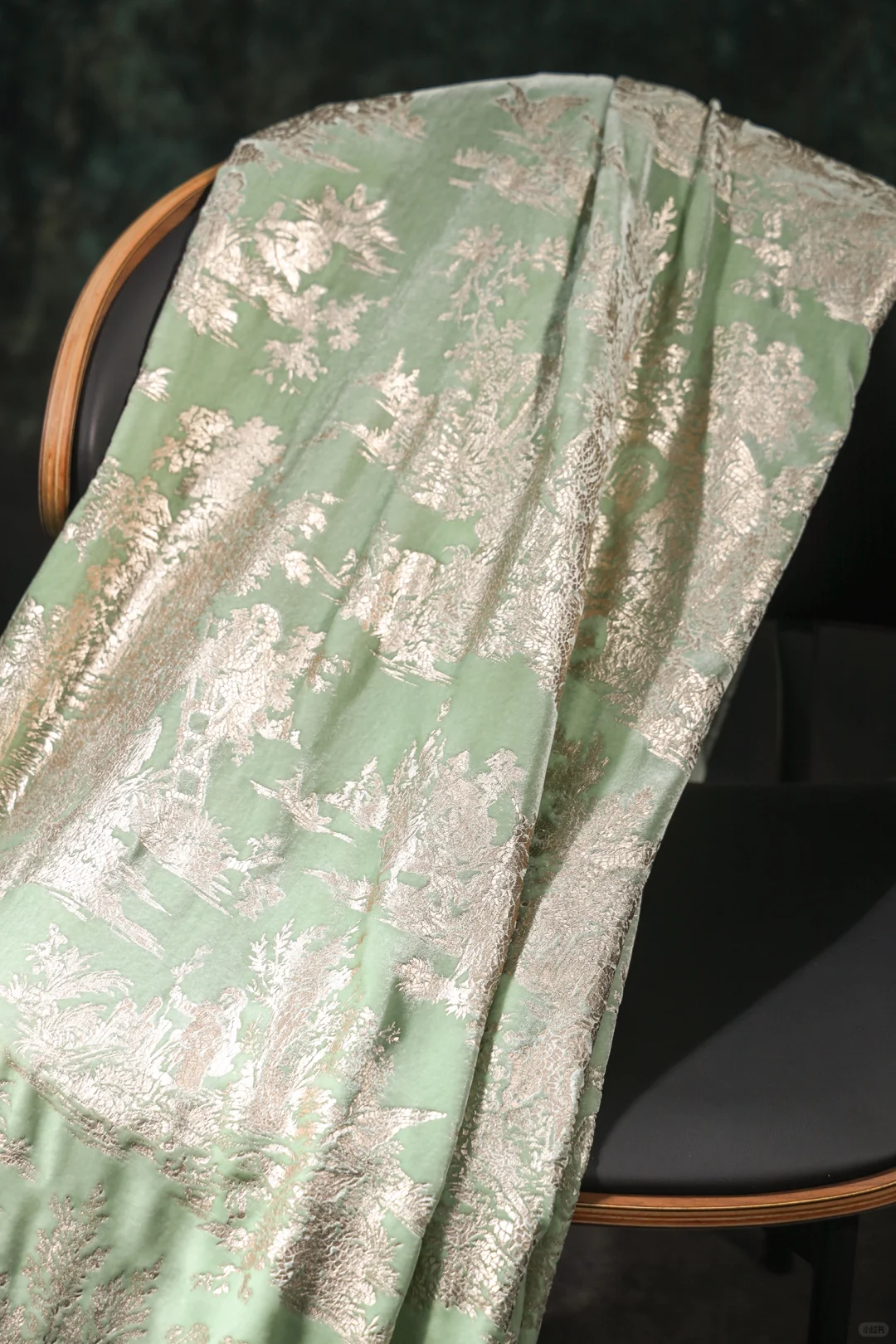 感受意大利高定原版花型，老外的中国风！