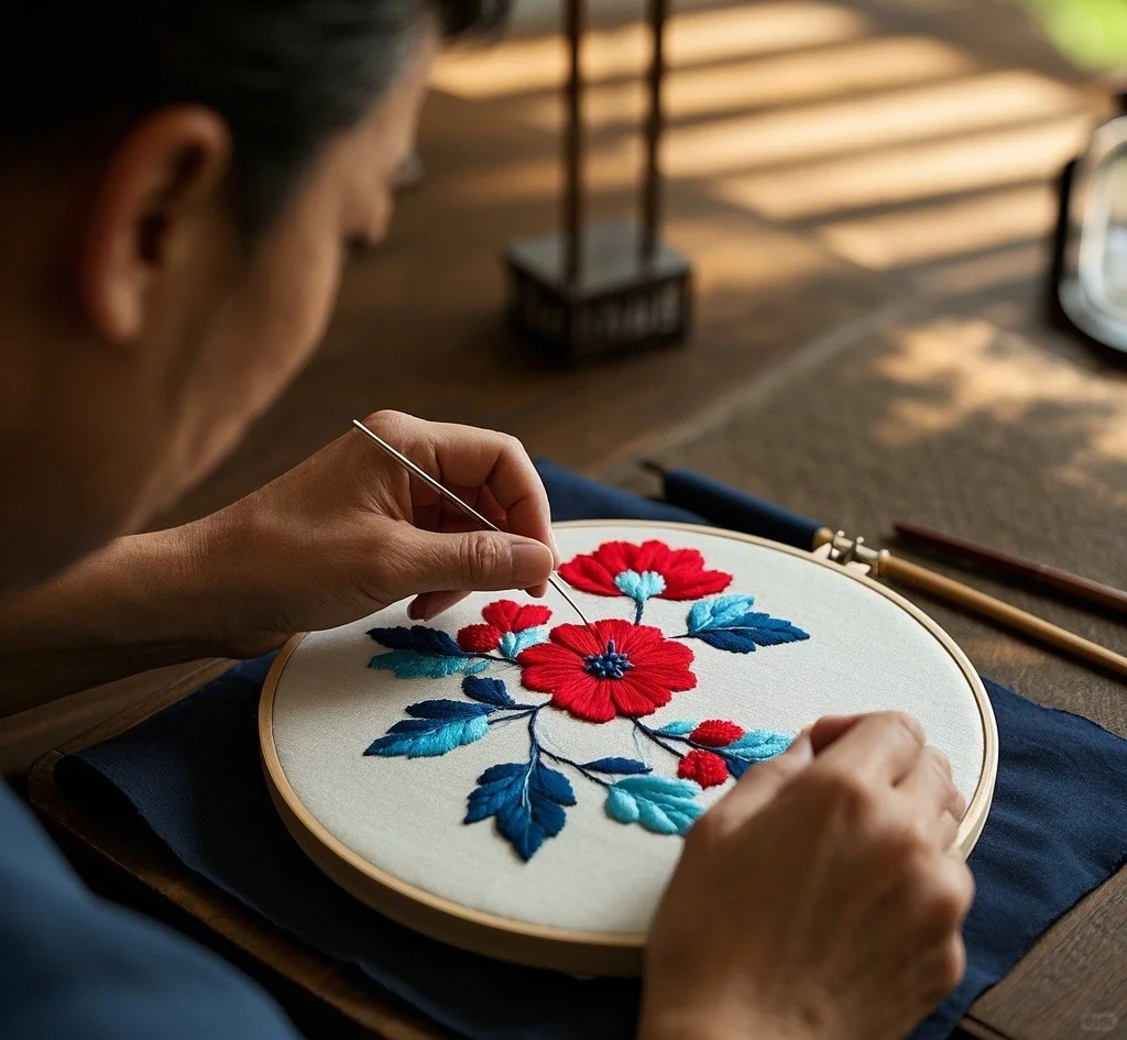京绣针法解析｜宫廷绣娘私藏的「绣花密码」
