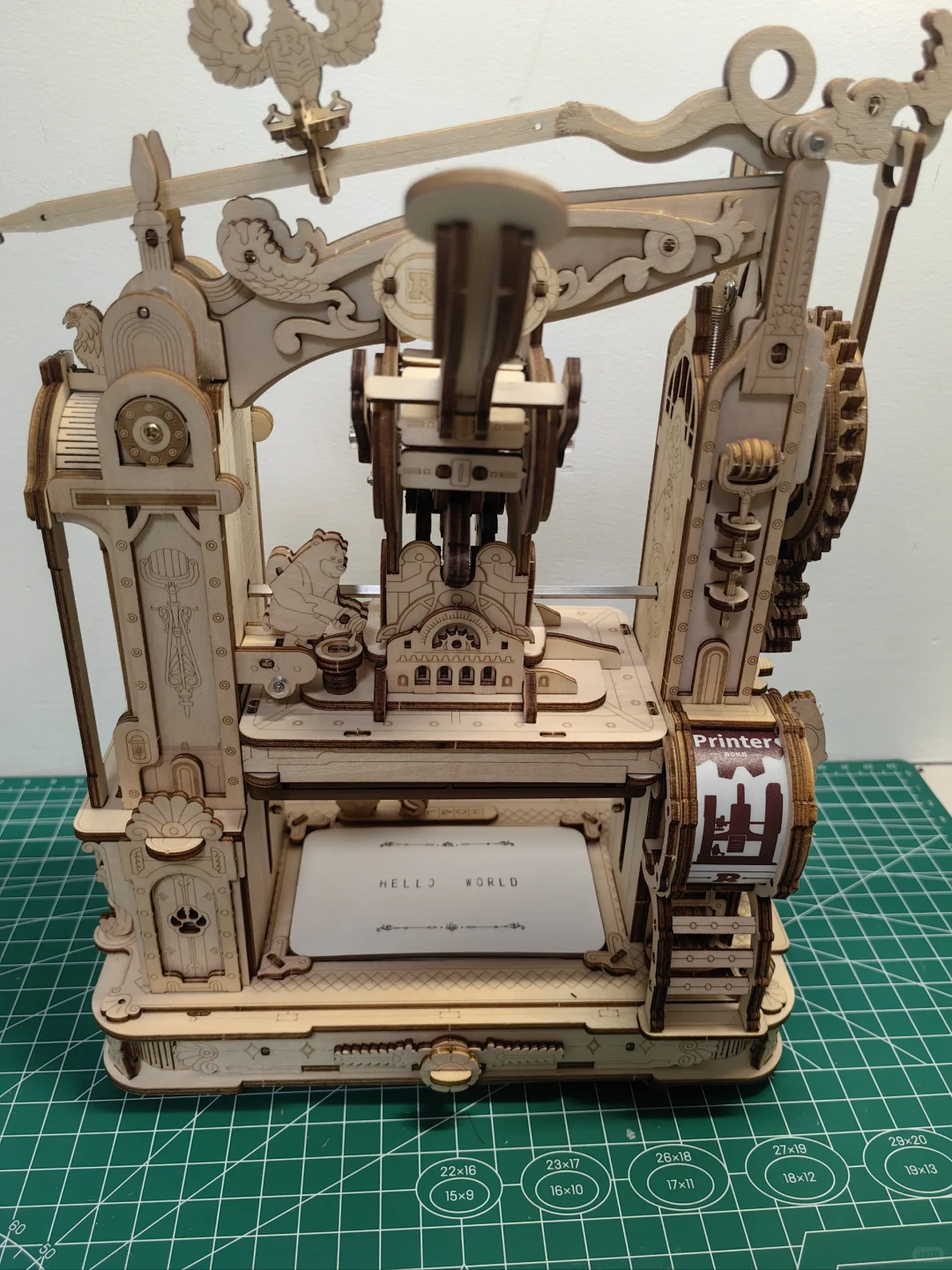 自制印刷机完工！