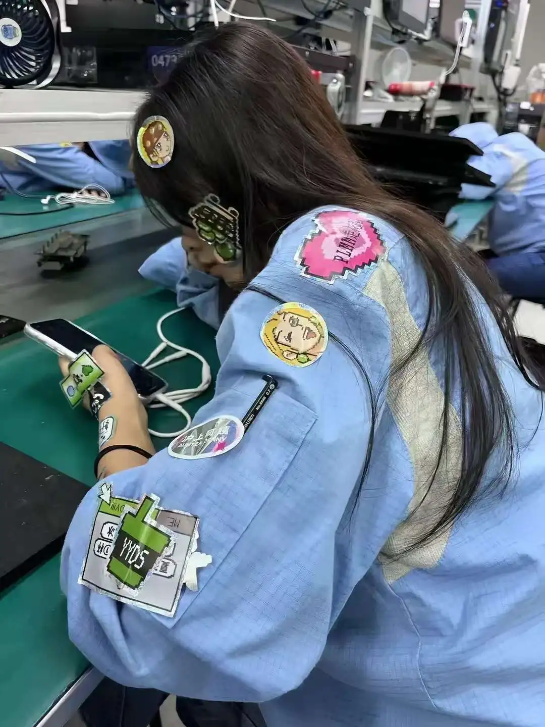 来新能源厂上班一个星期工作真的太爽了