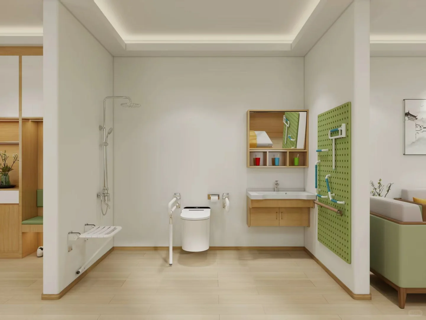 被这个适老化改造样板间惊诧了