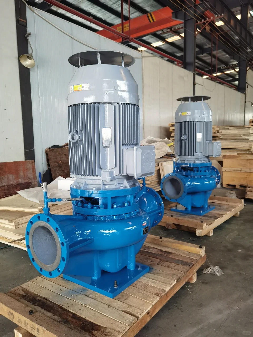 单级单吸立式管道离心泵(管道泵)