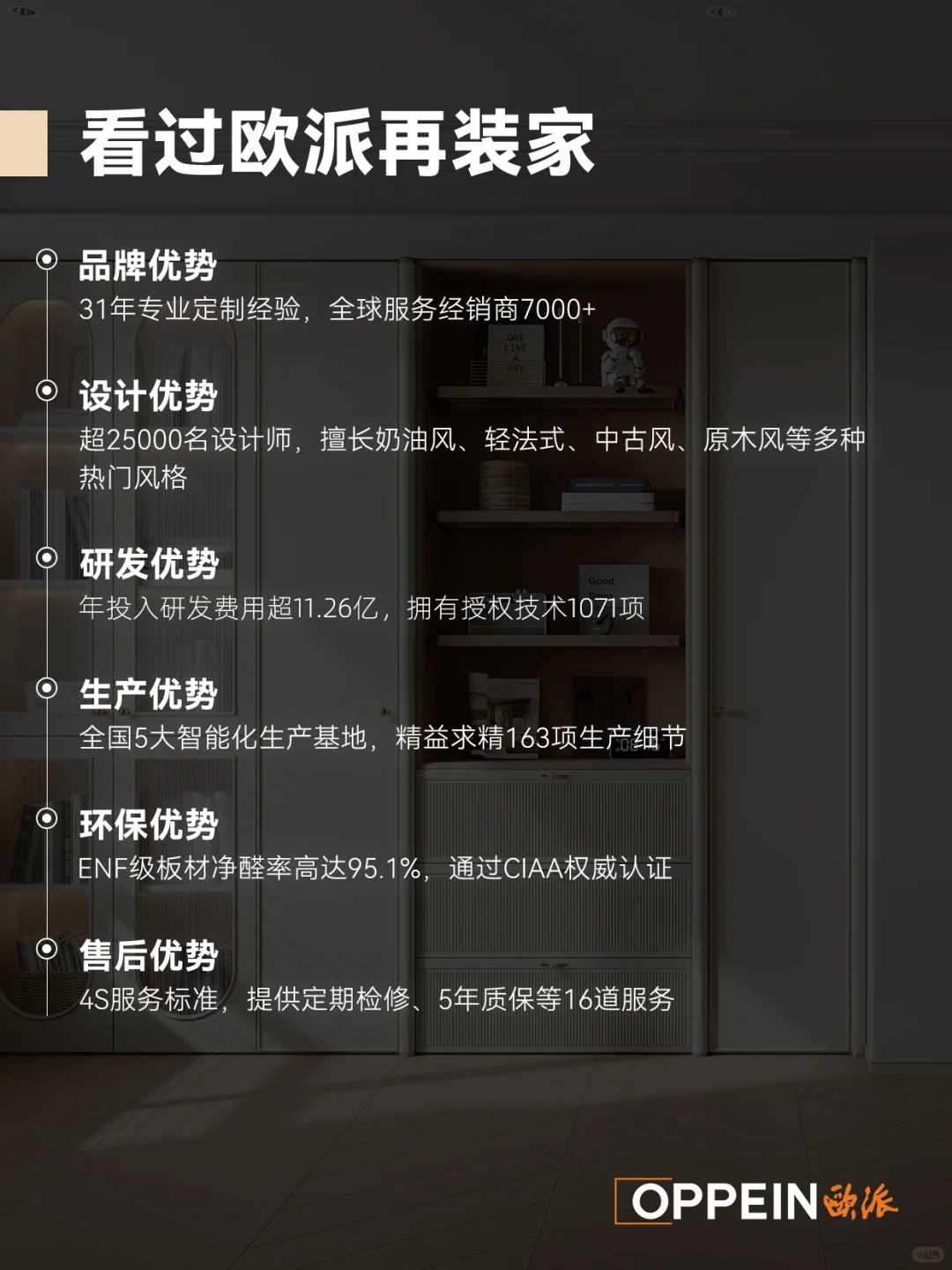 欧派 | 全屋定制服务流程