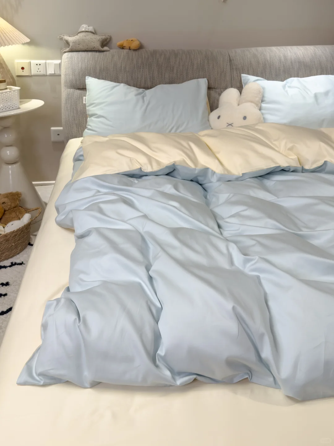 妈妈见了就夸?149买的纯棉贡缎巨好睡~?