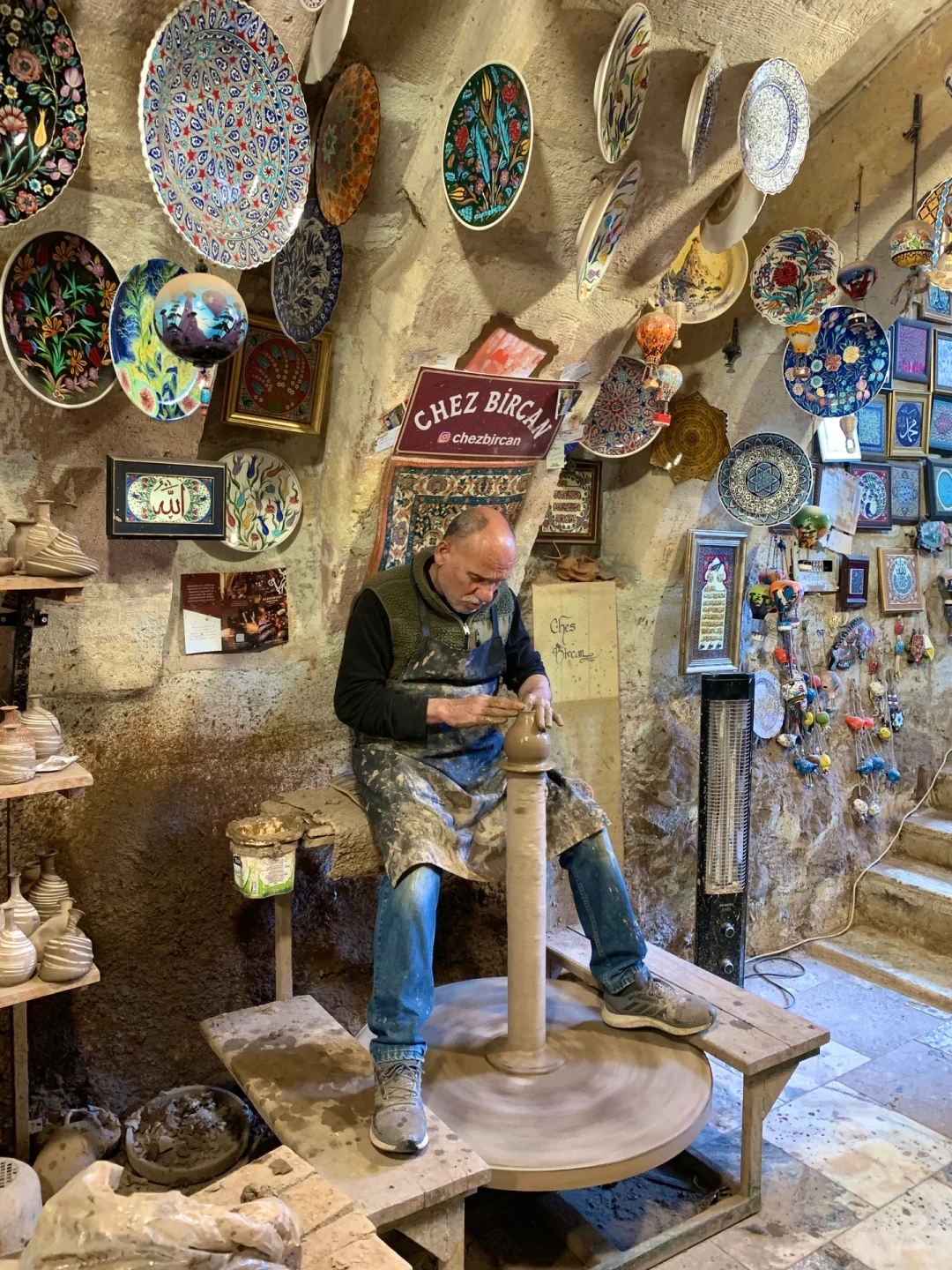 一些新奇的体验！??来陶瓷小镇Avanos啦?