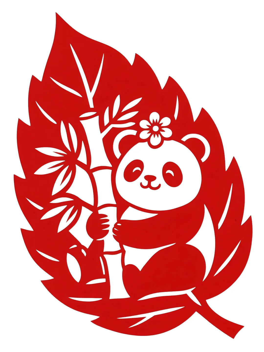 ?花花入驻树叶世界！绝美剪纸来袭