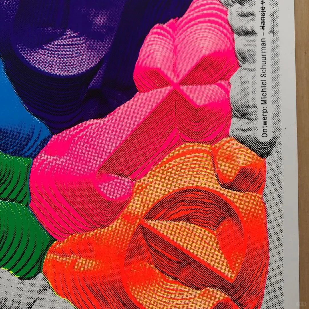 四色丝网?附细节