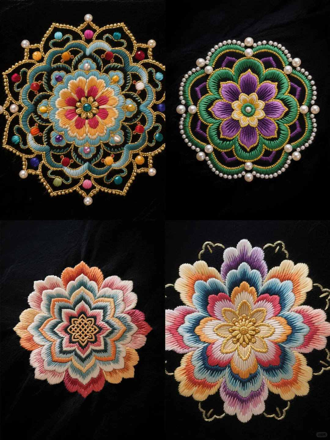 ✨刺绣纹样 花花的浪漫?