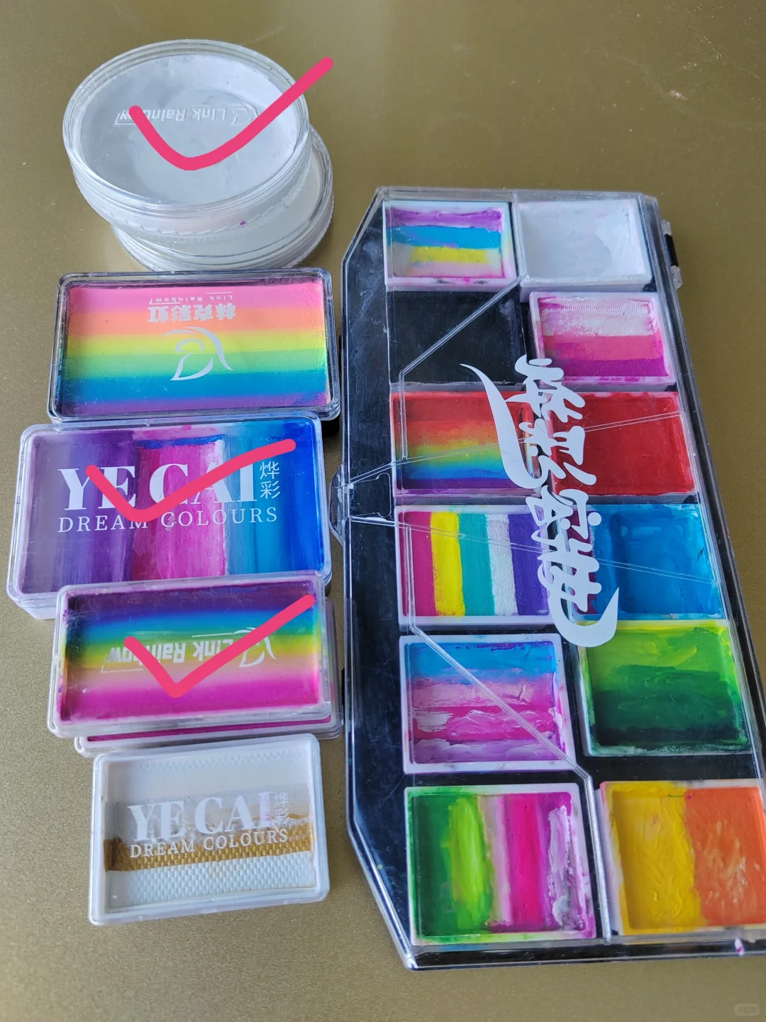 自学彩绘购买清单，纯干货。