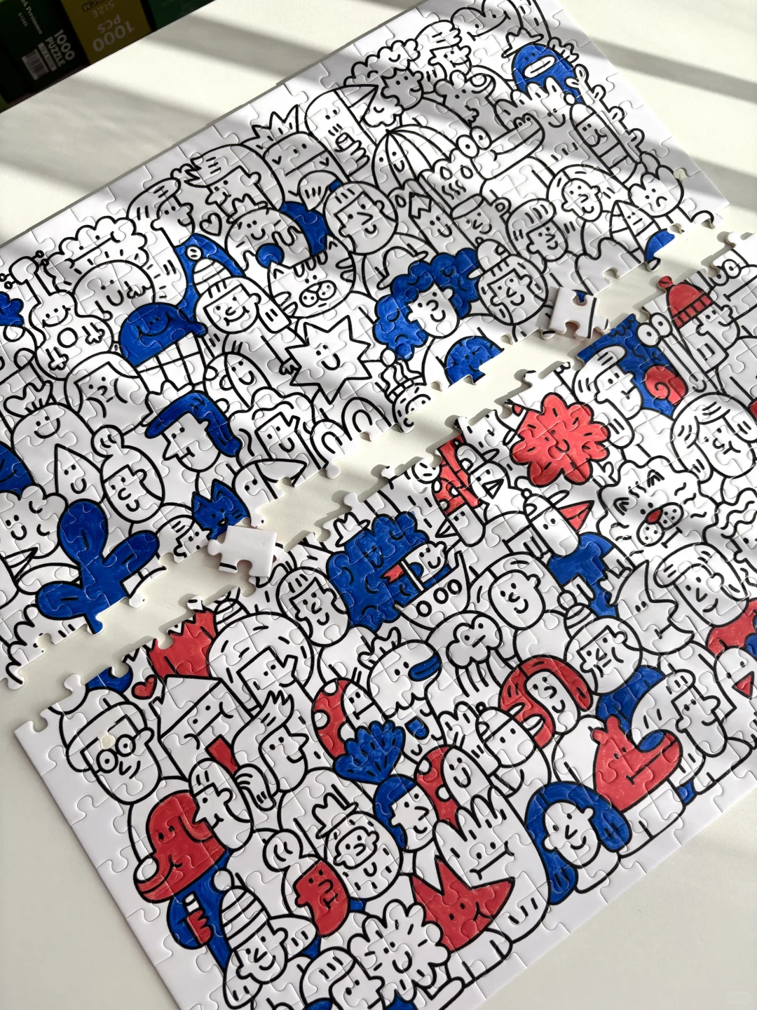 拼图的尽头是涂鸦！！