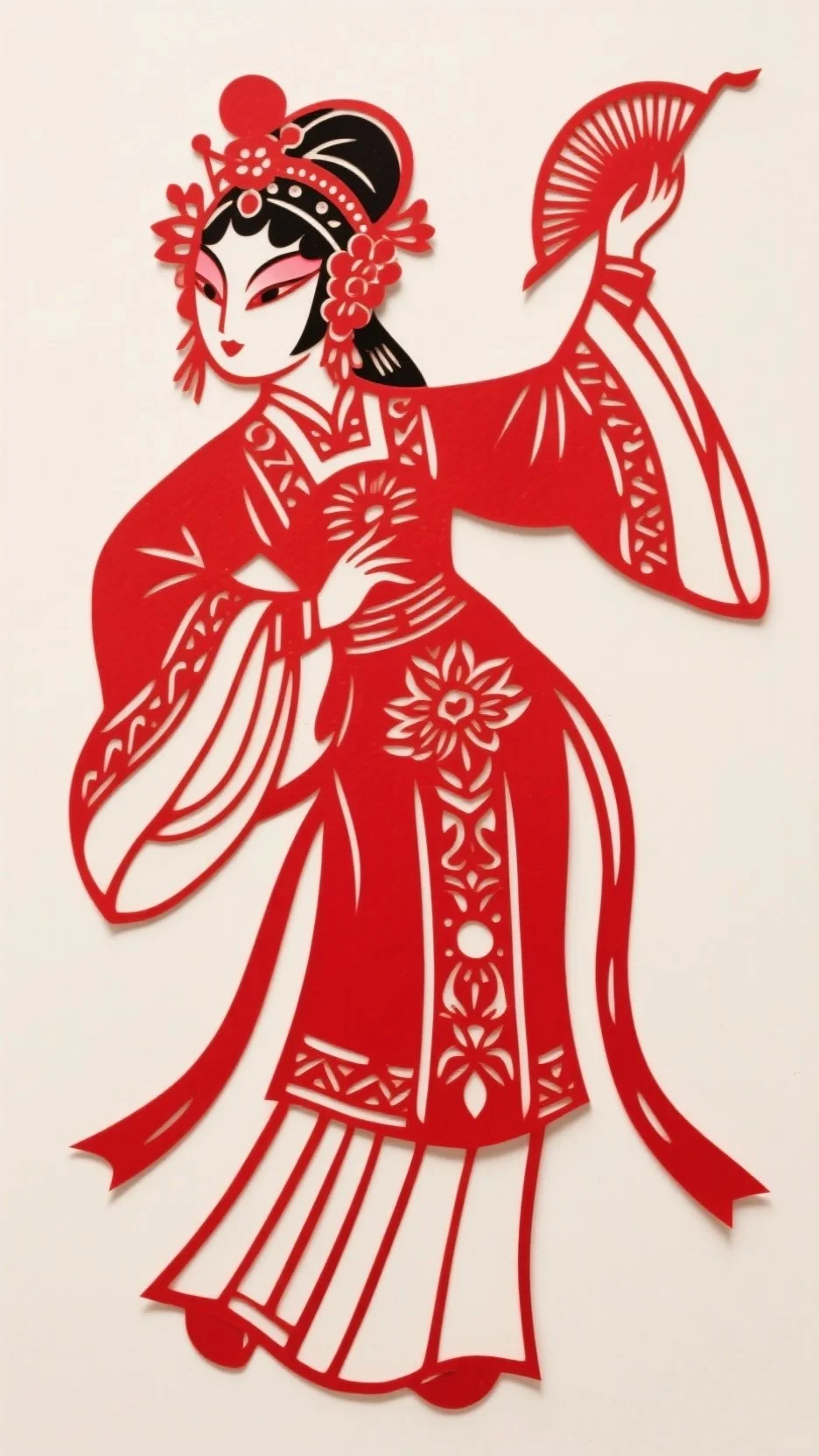 非遗剪纸，一把剪刀一张纸，剪出中国浪漫