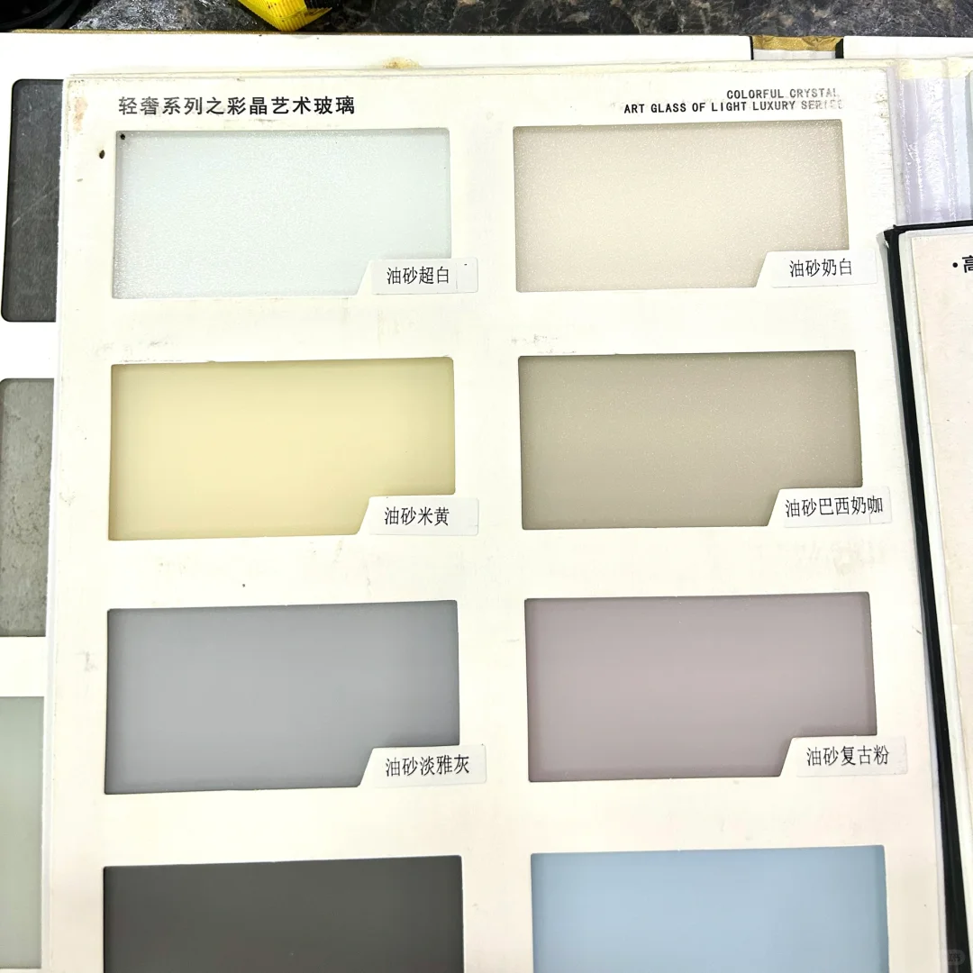 微晶玻璃柜门选什么颜色呀