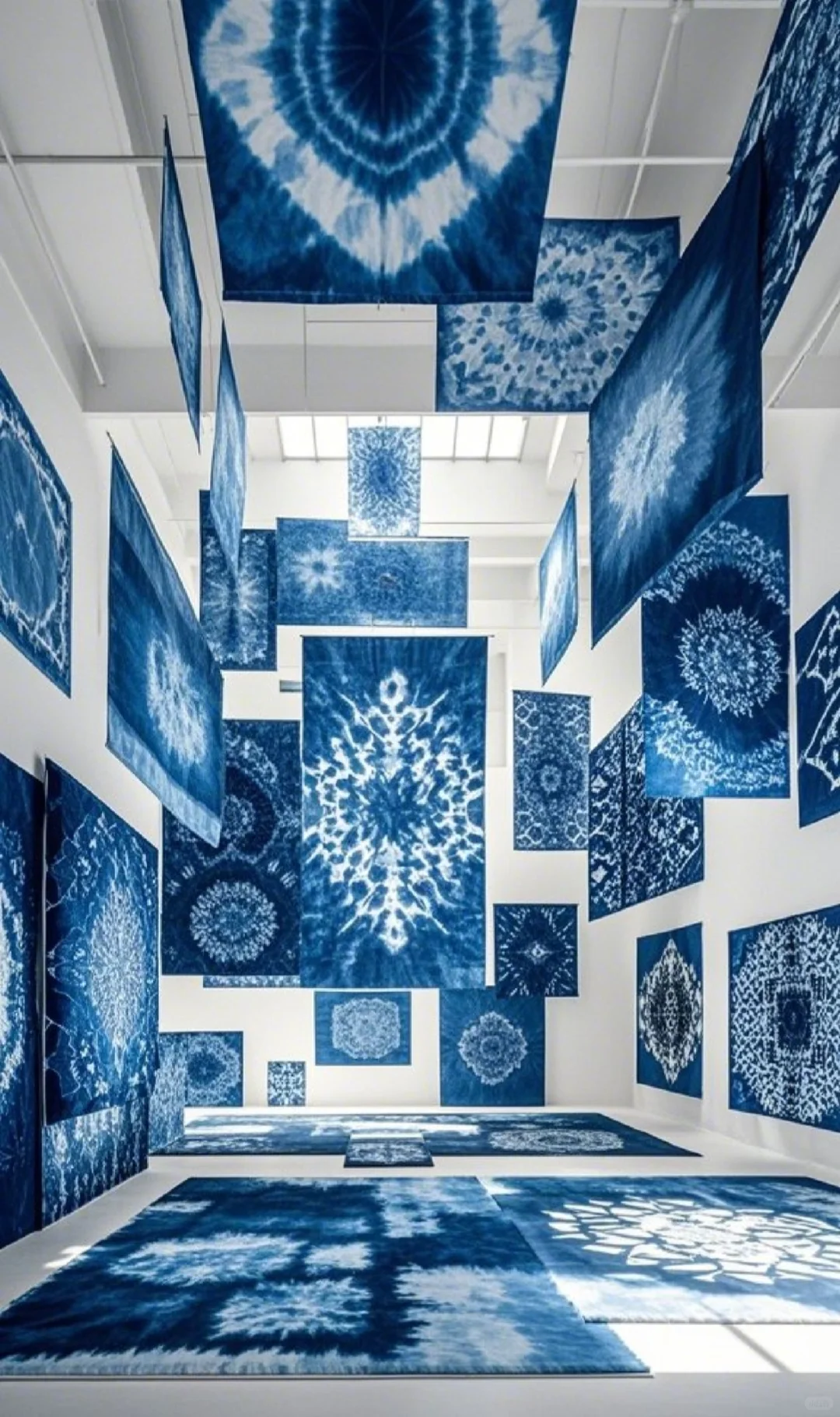 当扎染艺术碰上空间美学