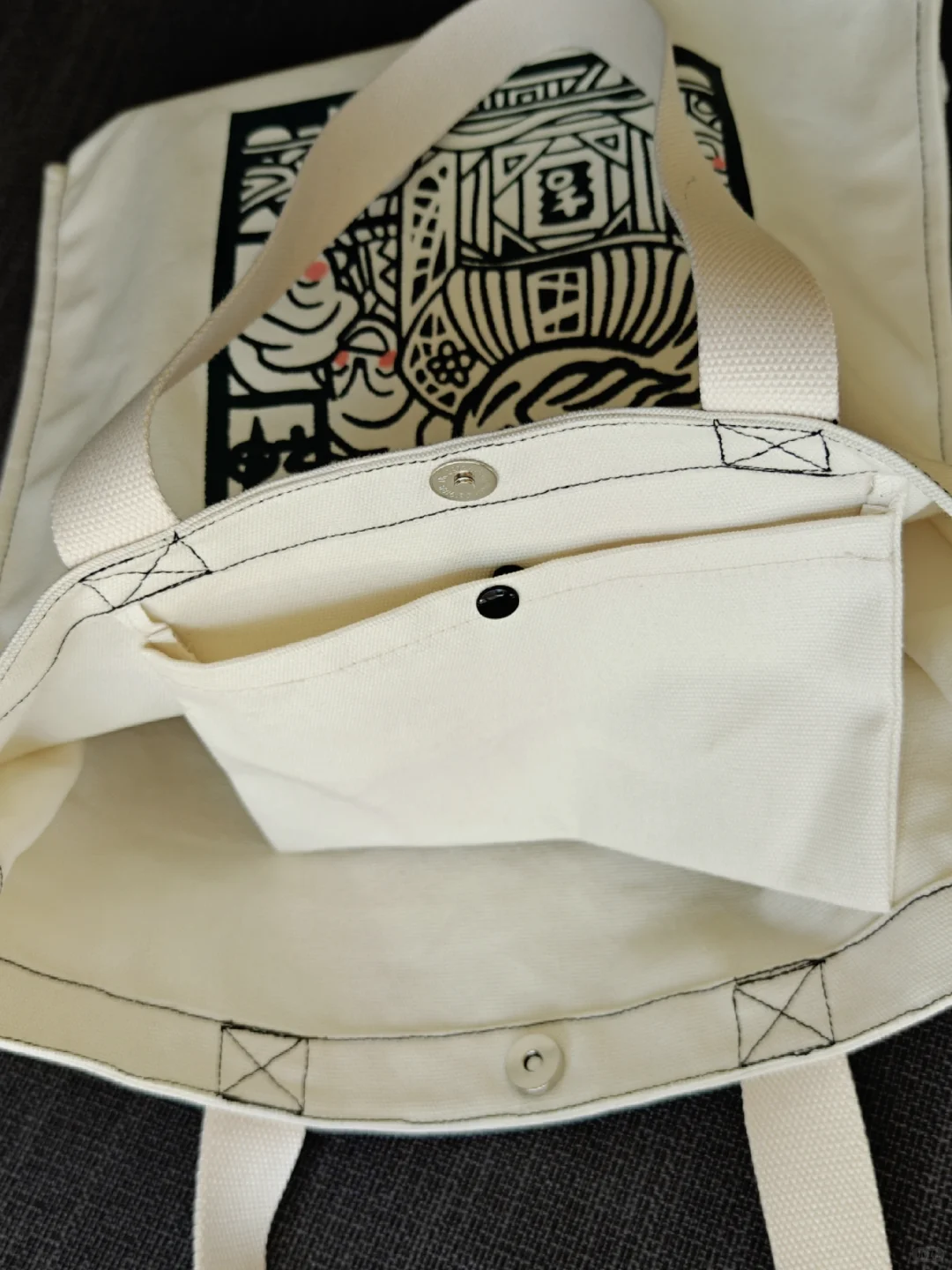 ?花了2000块自制的帆布包……