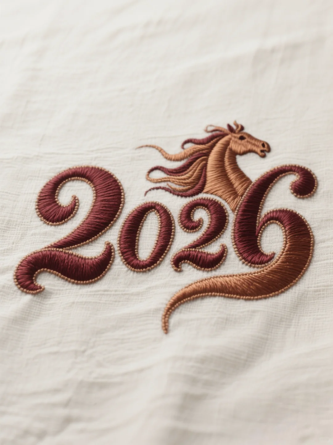 Logo 设计｜2026 马刺绣