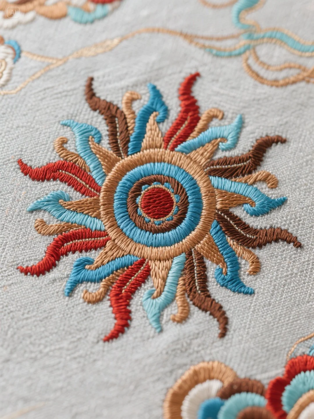 中国传统纹样之美｜纹样刺绣创意