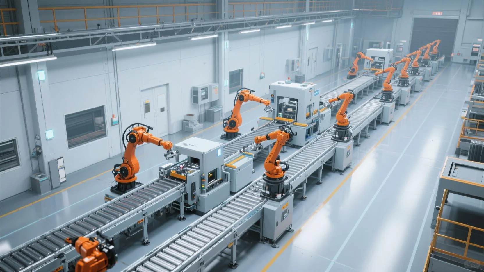 自动装配流水线 3D 动画：展现高效装配过程