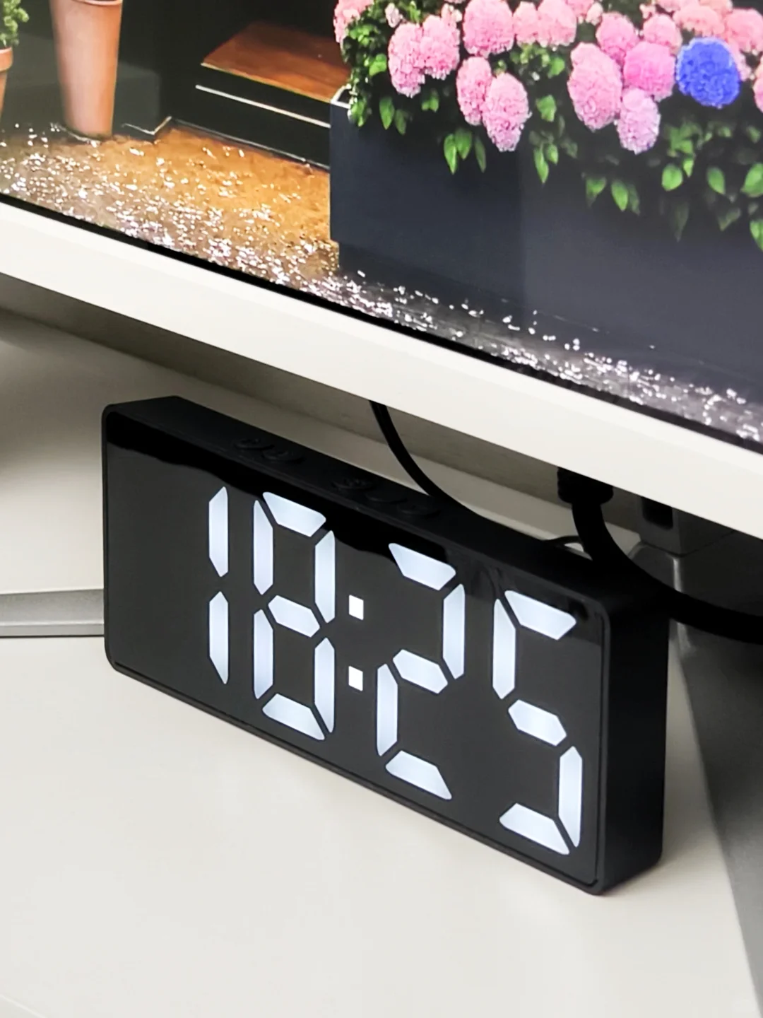 ins简约时钟小摆件！让工位更治愈~