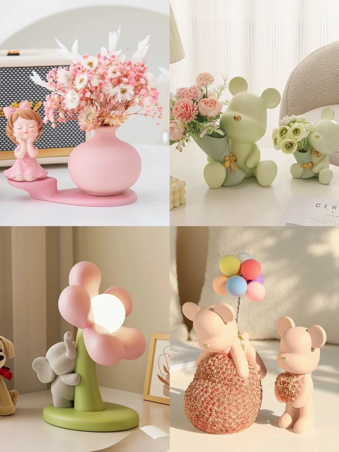 码住❗超级治愈的ins奶油风家居摆件合集?✨