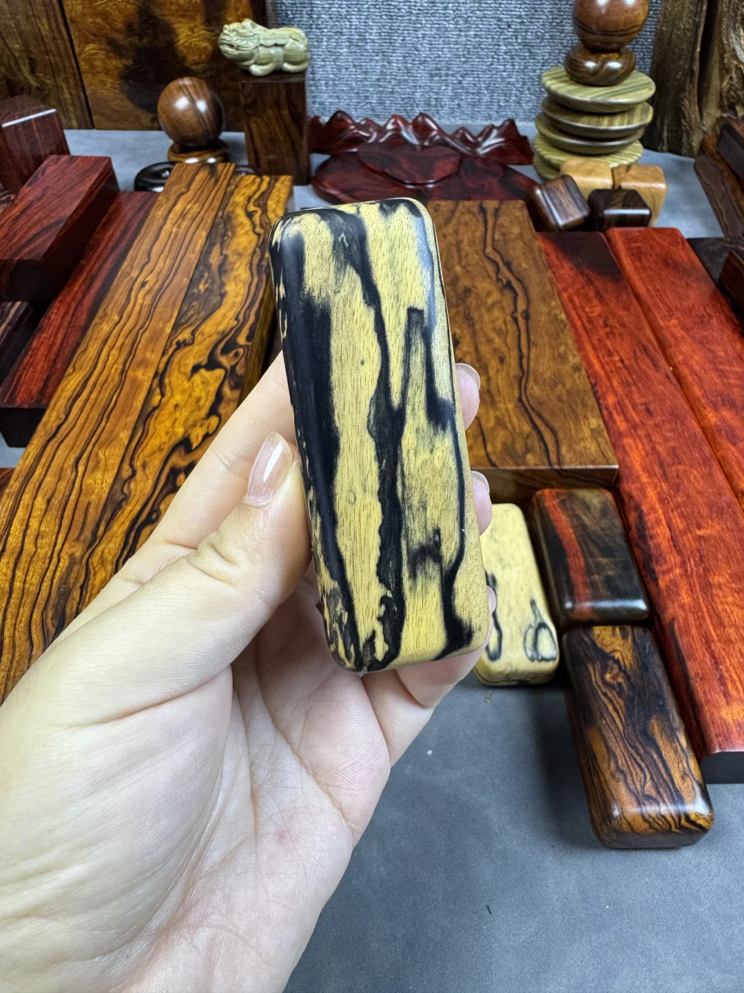 今天的木雕，超有质感！