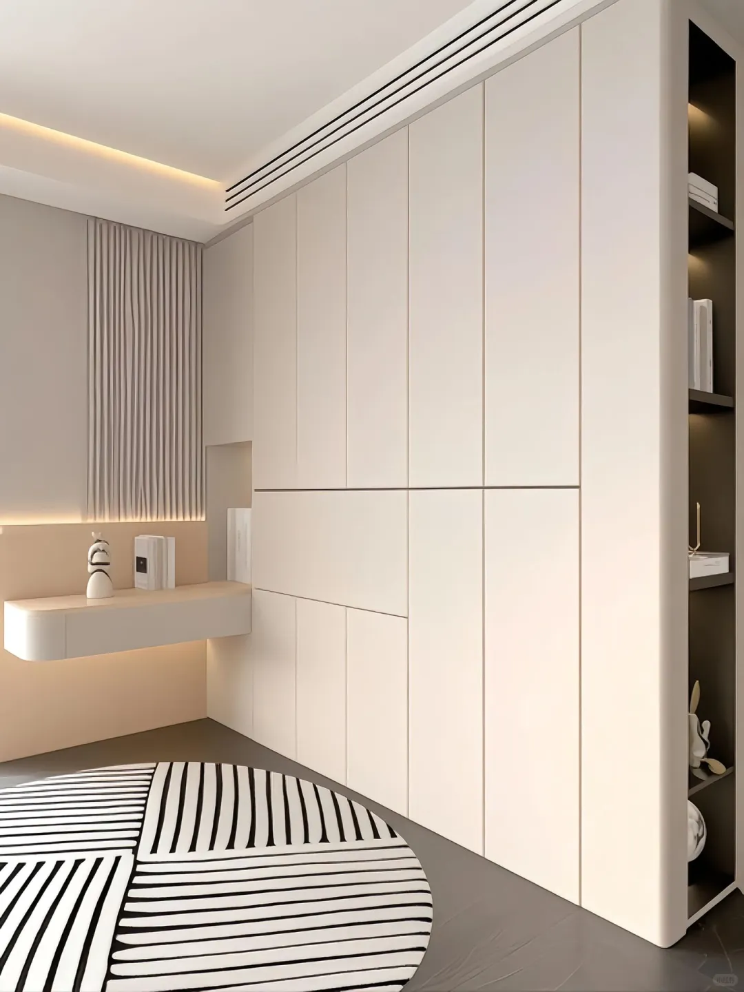 小户型卧室 | 全屋定制的逆天改命术✨