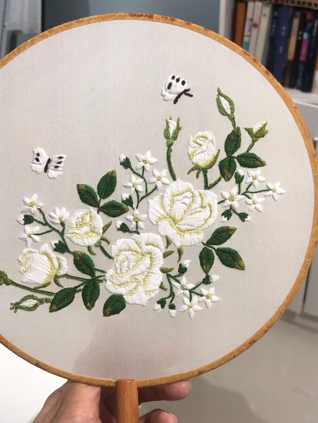 再也不刺了，绣不动了，姐妹们不要轻易尝试