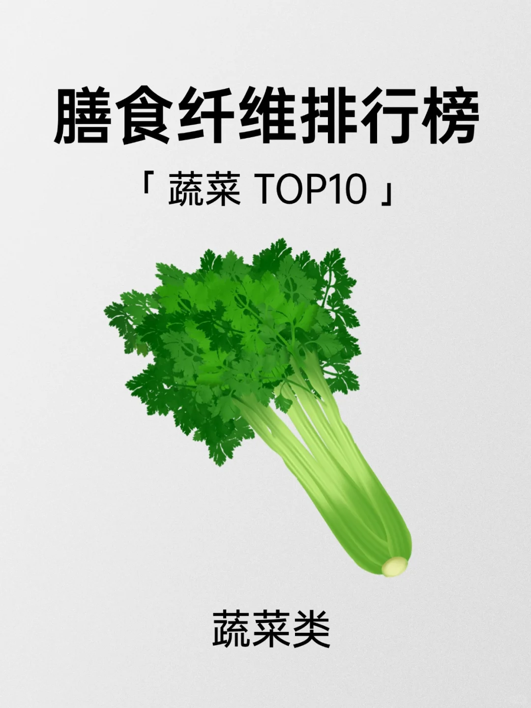 ?膳食纤维含量TOP10蔬菜｜你常吃几种？