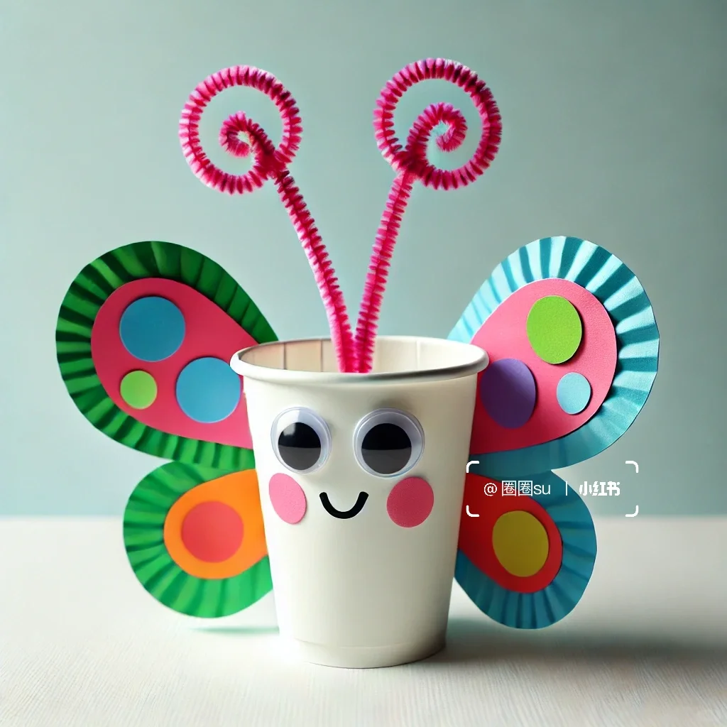 纸杯变身|可爱小动物系列手工达人必学