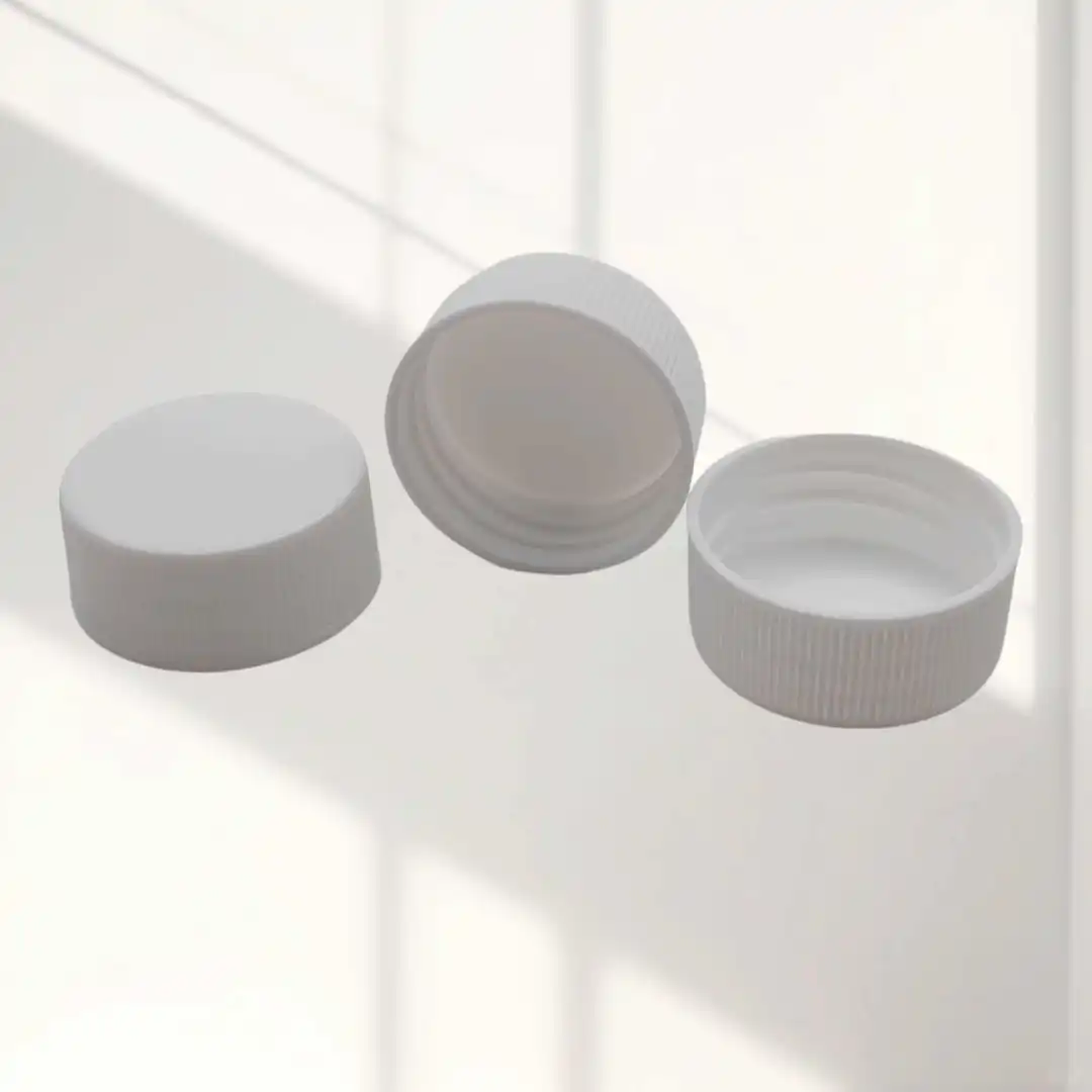 现货32牙塑料瓶盖 透明化工塑料盖通用