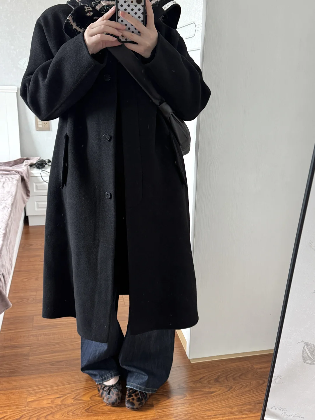 165/125 黑色大衣诚不欺我