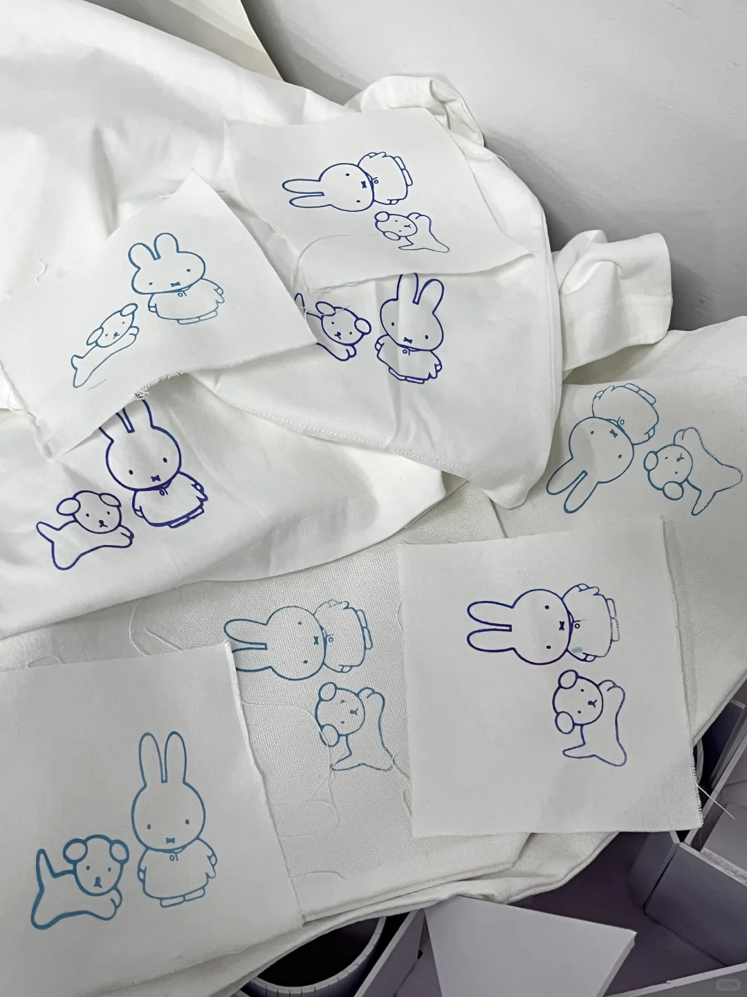 丝网印刷轻松熊短袖˶╹ꇴ╹˶