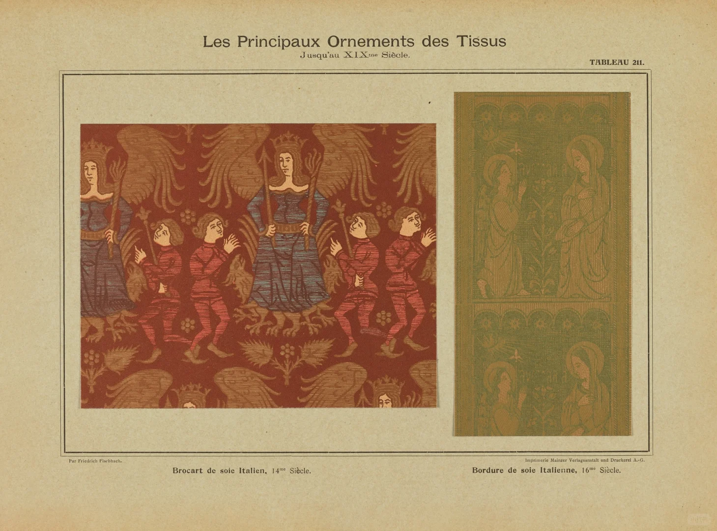 德国工艺美术运动时期的纺织品纹样