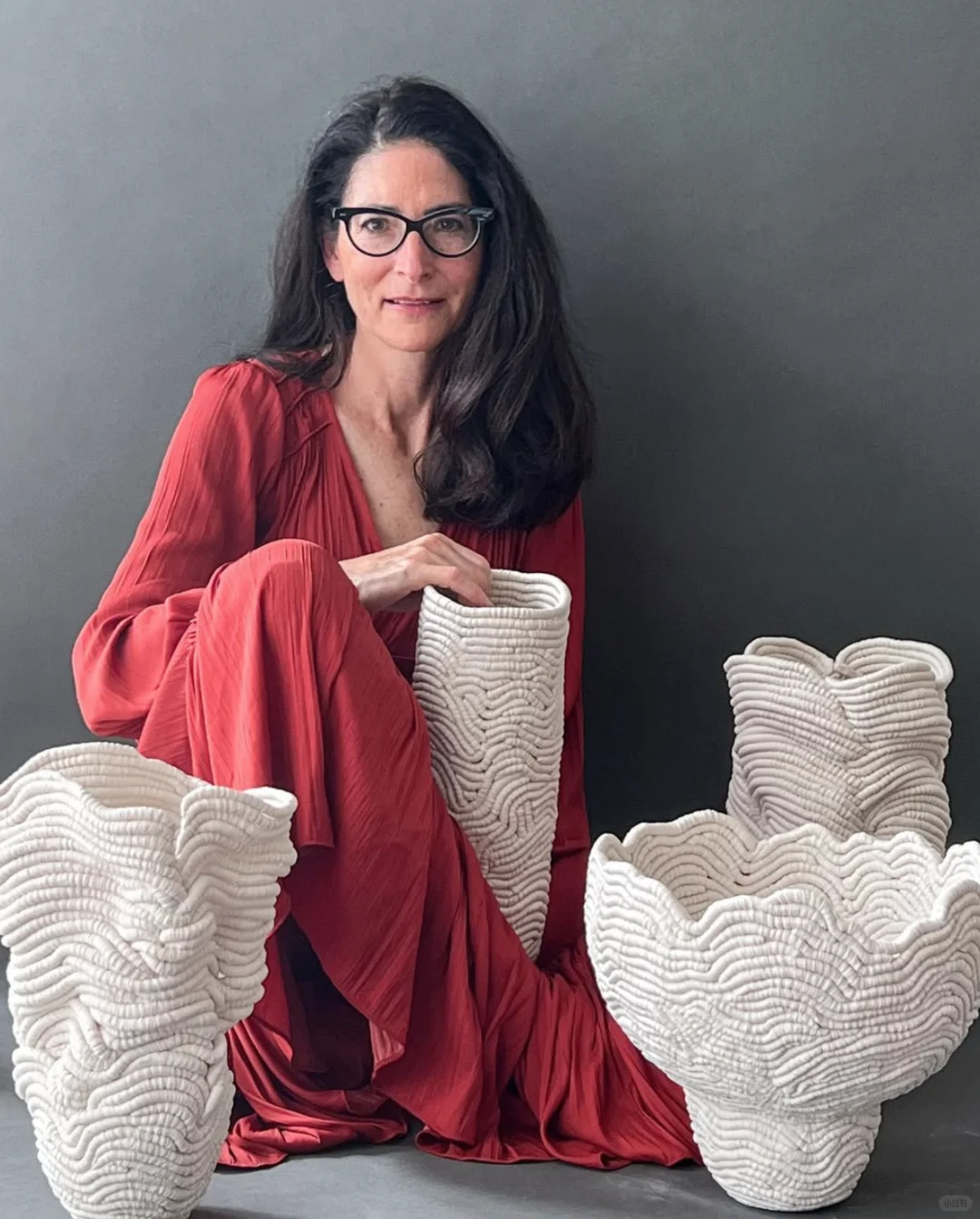 Leah Kaplan ｜麻绳？拉面？其实是陶艺作品