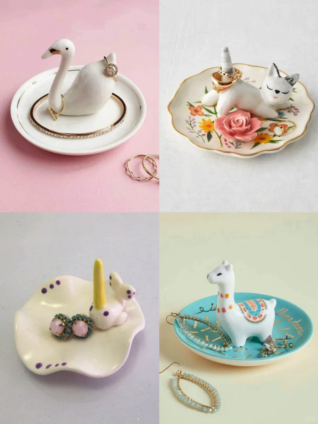 超有意思的首饰托盘?，让桌面不再乱糟糟