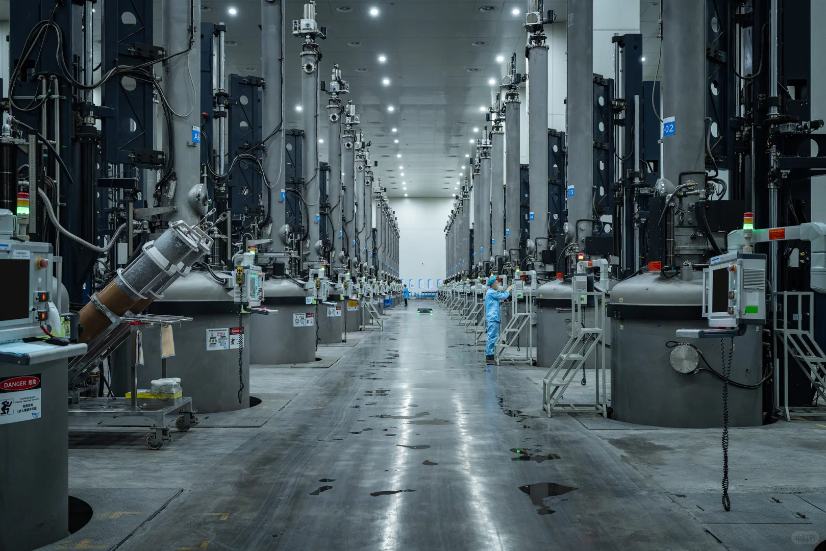 光伏生产车间的秩序感｜索尼A7CR