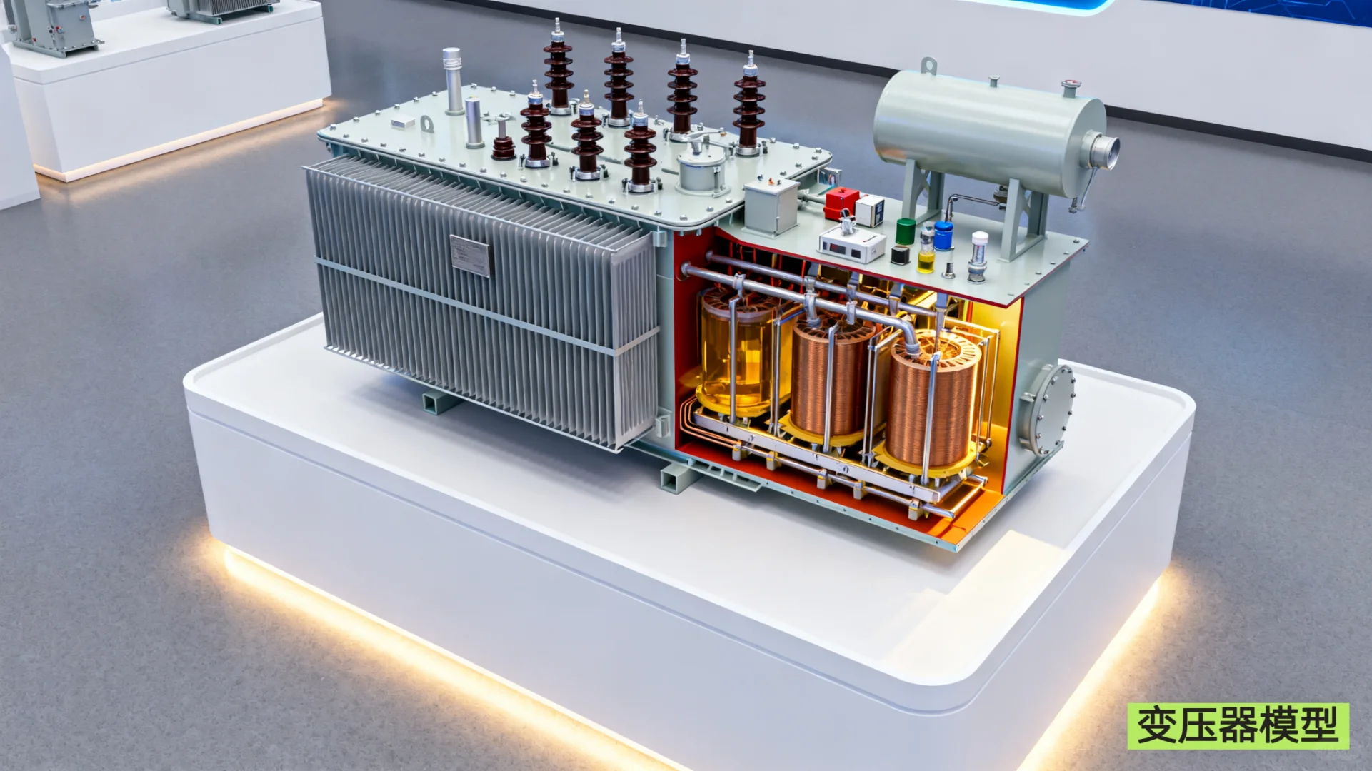 一镜到底：通过模型来了解变压器的构成～