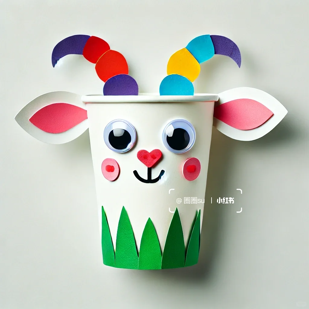 纸杯变身|可爱小动物系列手工达人必学