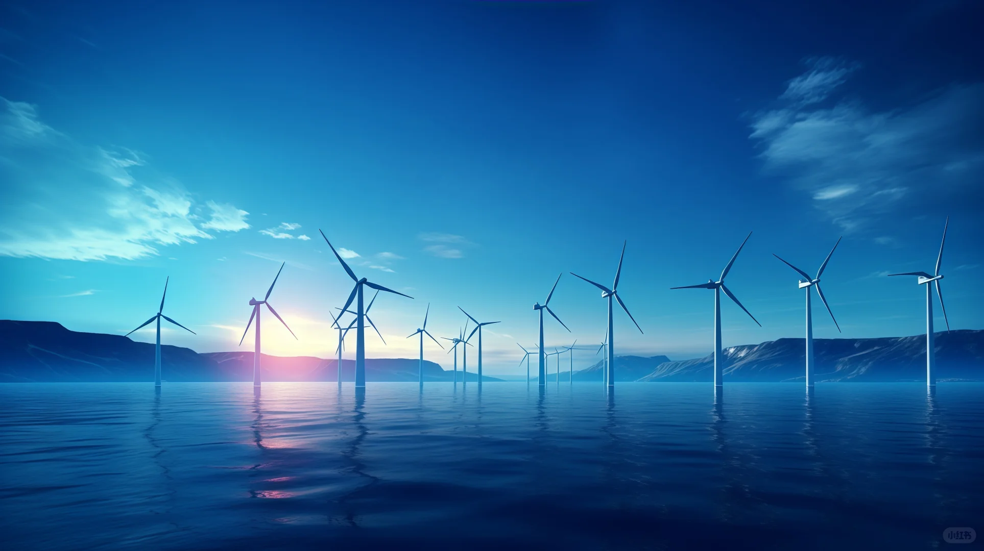 MJ生图之新能源场景图2