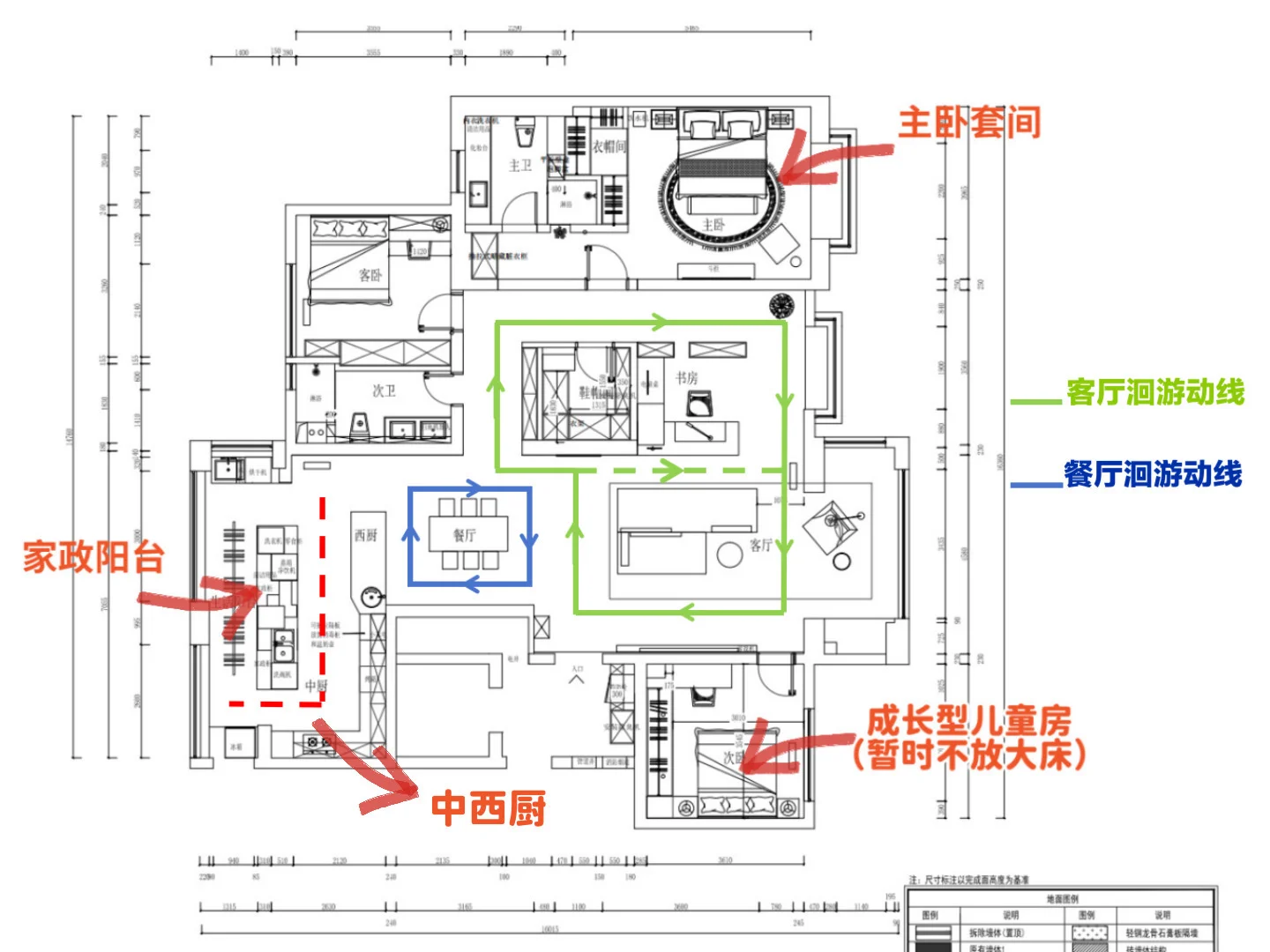 ?炸掉8堵墙，换来200㎡ 「神动线」 ！