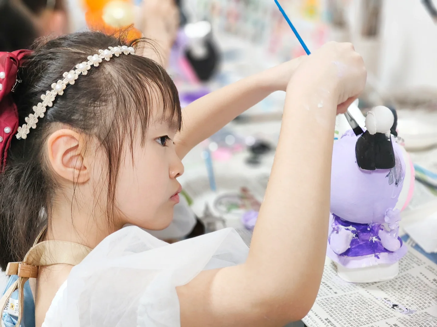 广州石膏娃娃手绘