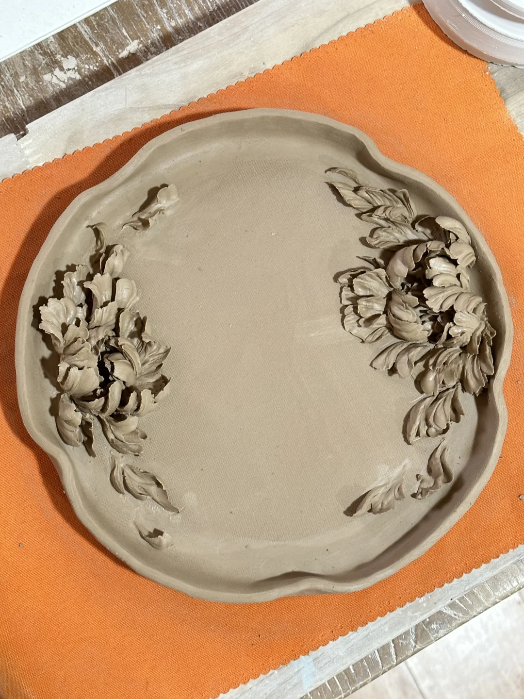 瞧瞧我最近做的陶艺裱花作品