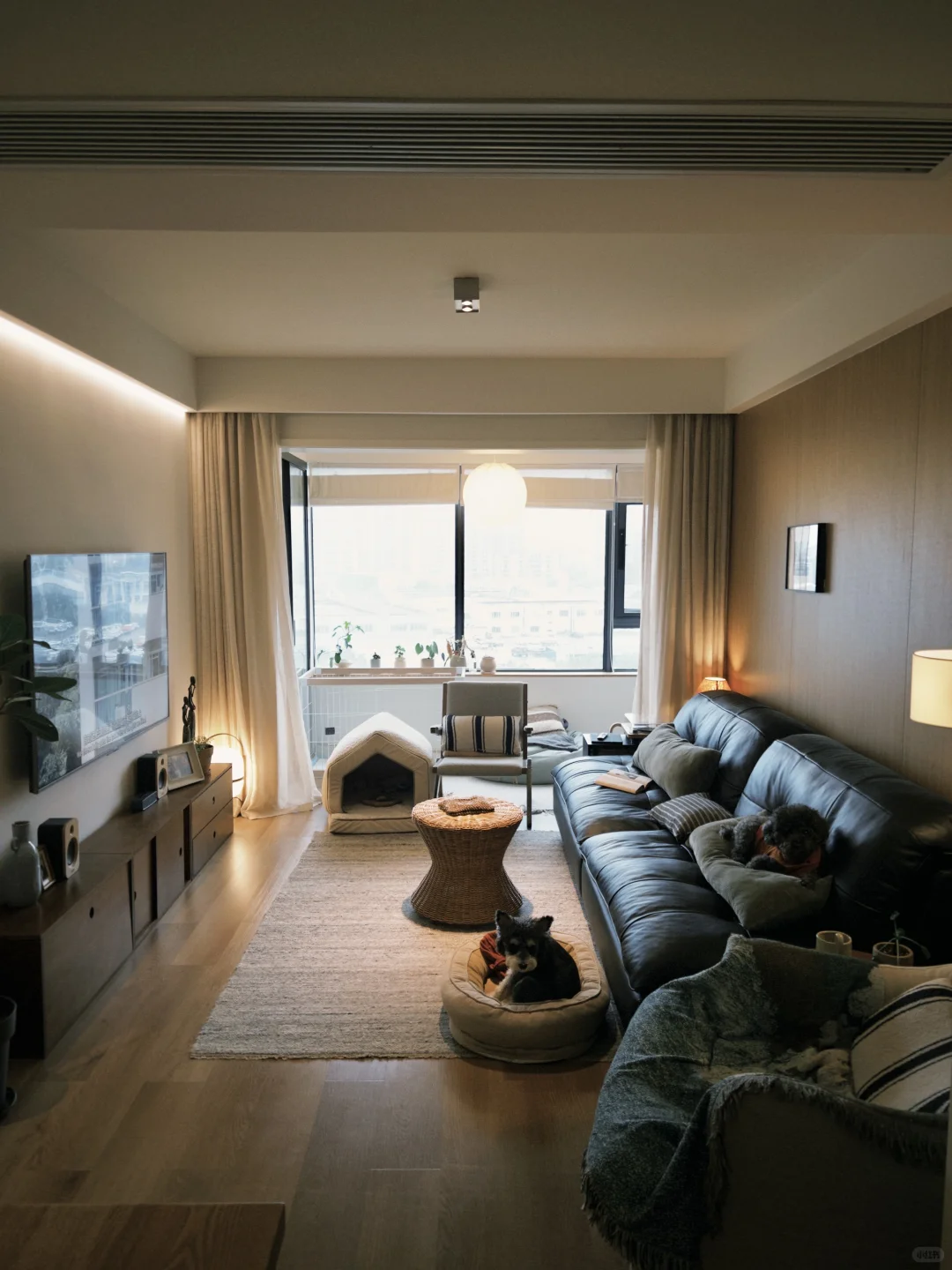 75平小家，这样布置很舒服