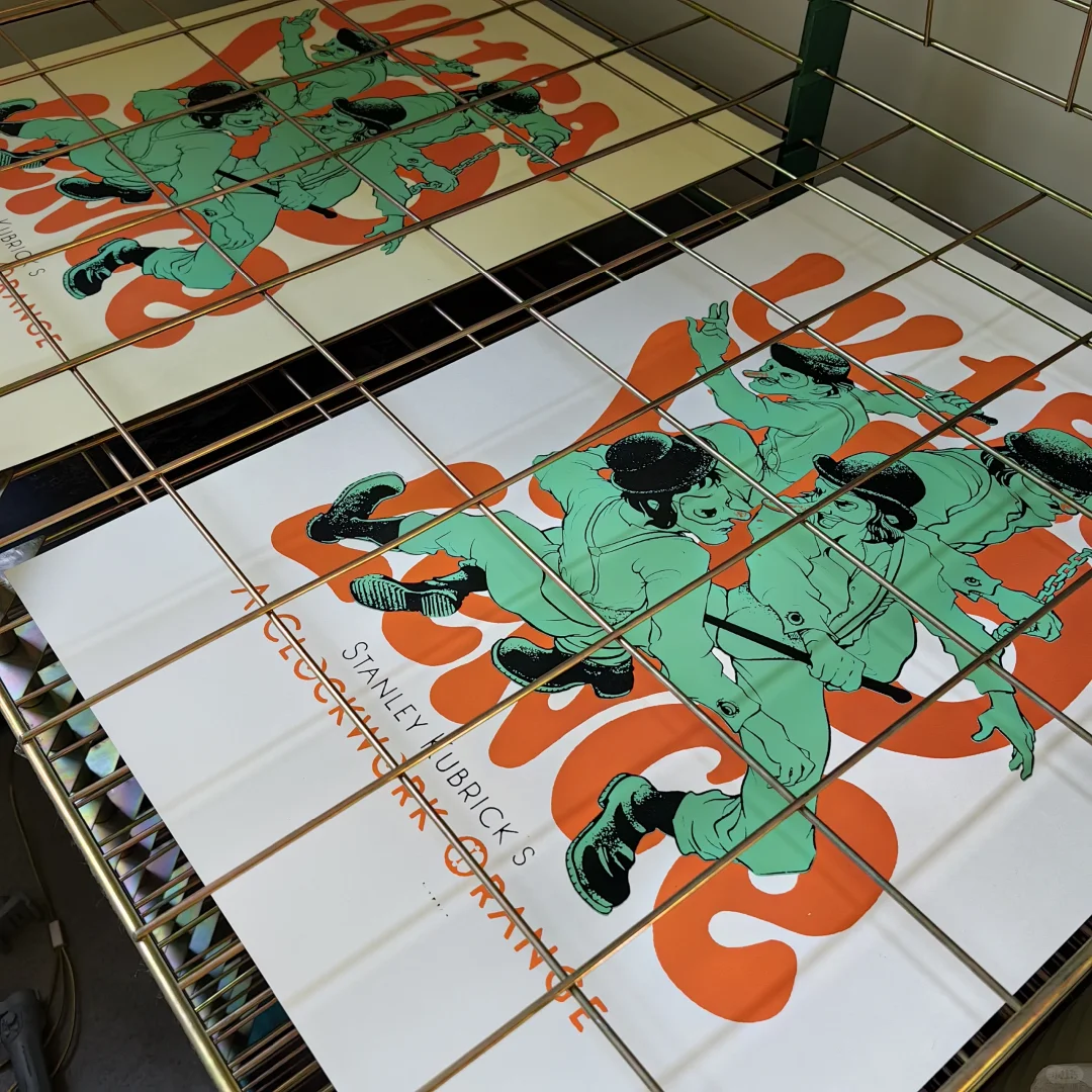 丝网印刷的海报才是真正的电影海报