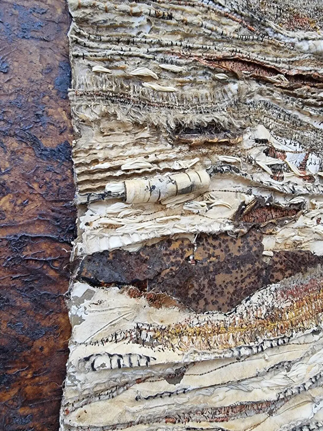 灵感收集l纺织品与自然肌理的结合