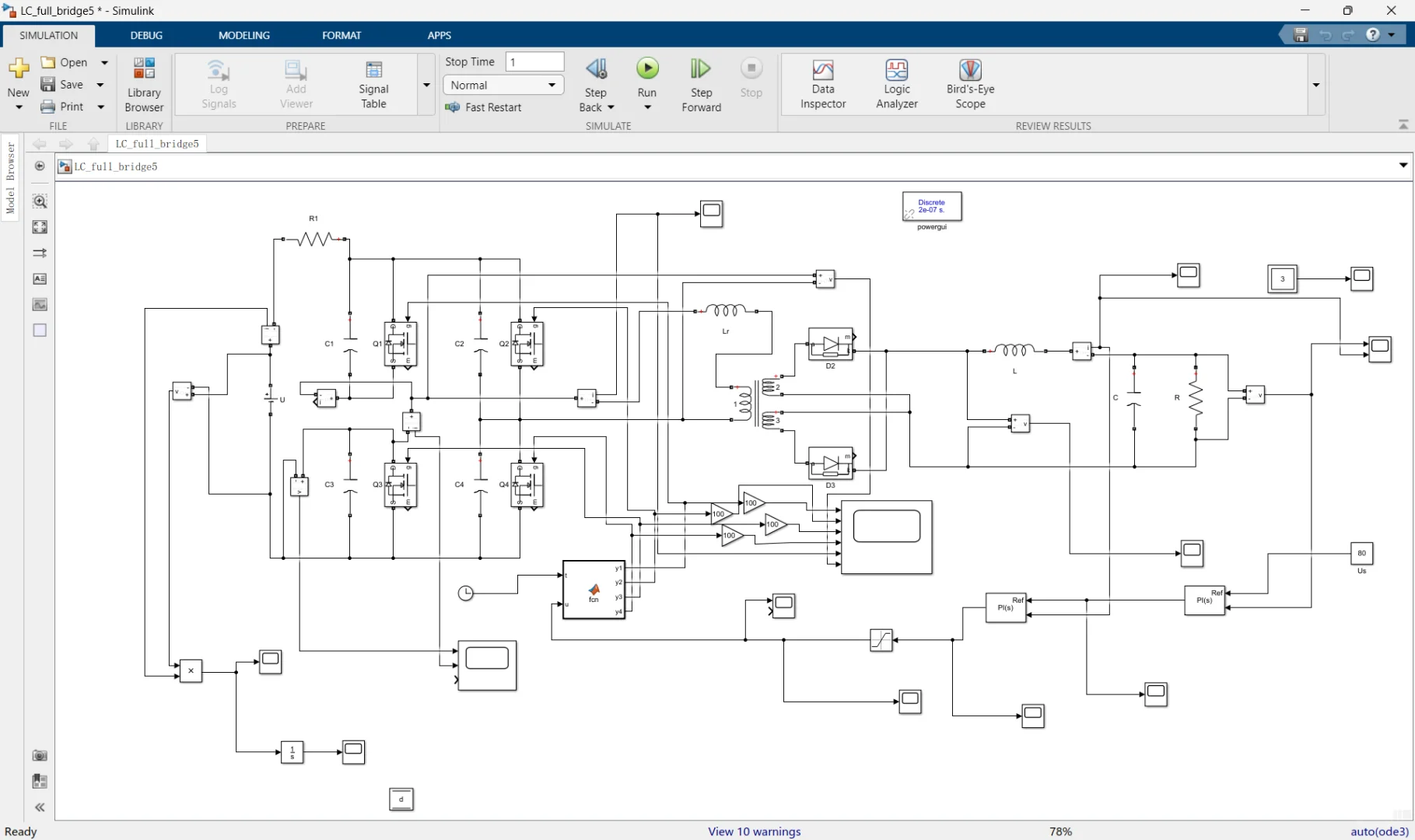 四年前跟着熊工做的移相全桥项目