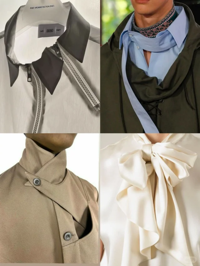 ?毕设灵感 | 领型的奇幻变身